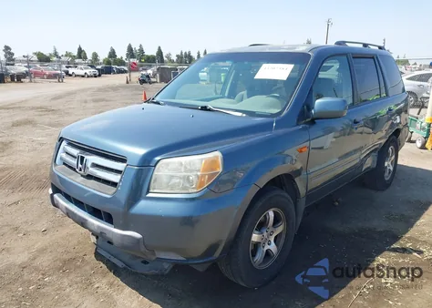 2008 Honda Pilot Se z USA, uszkodzony, nr VIN 5FNYF283X8B015498